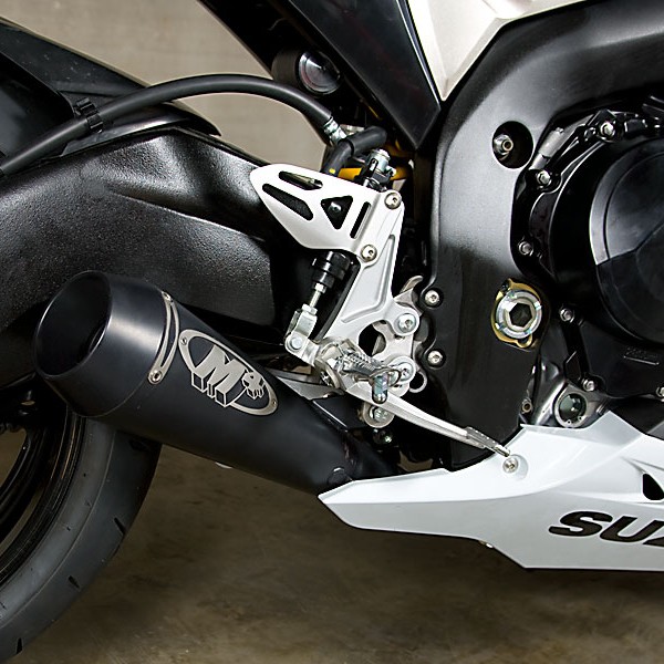 GSXR1000 K1用 GSXR 1000 K1 - K4 2001 - 2004 Exhaust Silencer Muffler Slip-on GPS